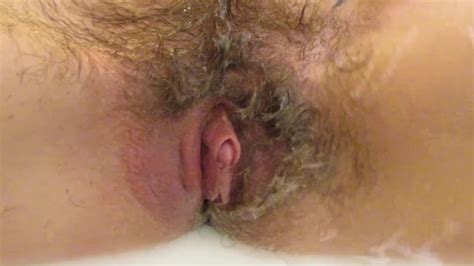 shaving off my extreme hairy big clit pussy lips in close up thumbzilla