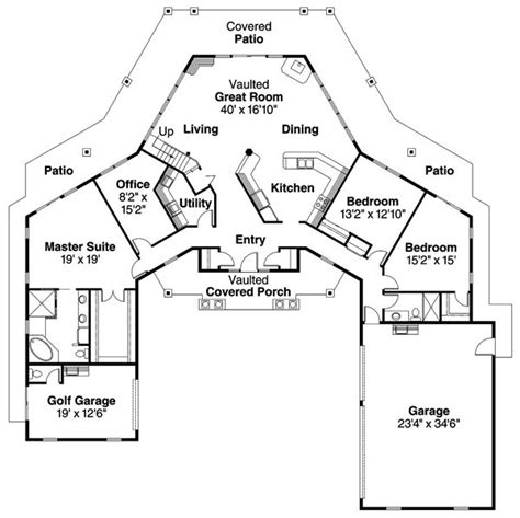 images  houses  pinterest house plans country  garage