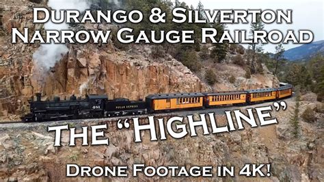 high    durango silverton ngrr drone footage youtube