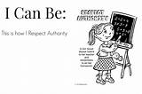 Respect Clipart sketch template