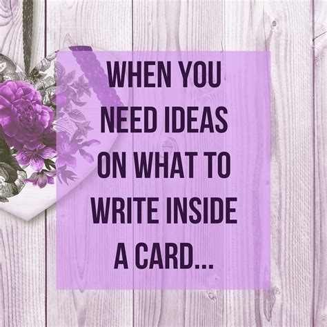 ideas    write   greeting card check   words  inspiration