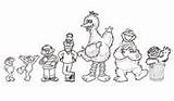 Sesame Coloring Street Abby Cadabby Characters Pages Butterflies Flying sketch template