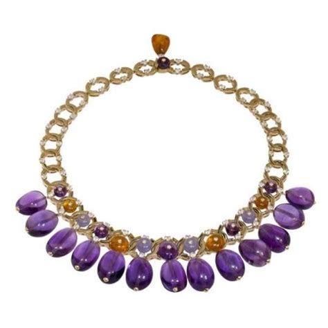 bulgari amethyst rock amethyst gemstone purple jewelry amethyst jewelry bulgari jewelry
