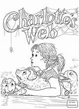Web Coloring Charlottes Charlotte Pages Printable Activities Colouring Book Color Katy Perry Sheets Activity Ferris Worksheets Wheel Kids Wilbur Guess sketch template