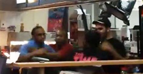 Furious Mcdonalds Employee Punches His Manager In Front Of Stunned