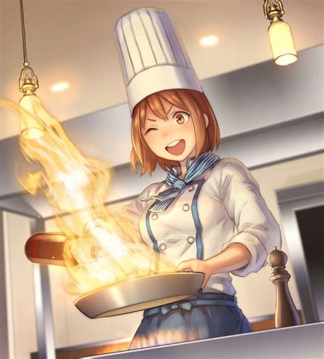 Cooking Anime Girl Wallpapers Wallpaper Cave