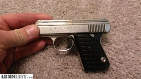 armslist  sale sundance industries  caliber pocket pistol