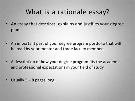 sample research paper rationale  papers