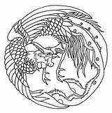 Chinese Designs Coloring Pages Embroidery Traditional sketch template