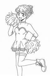Cheerleader Gardis Lily Deviantart sketch template