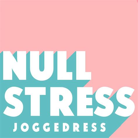 null stress joggedress rissa