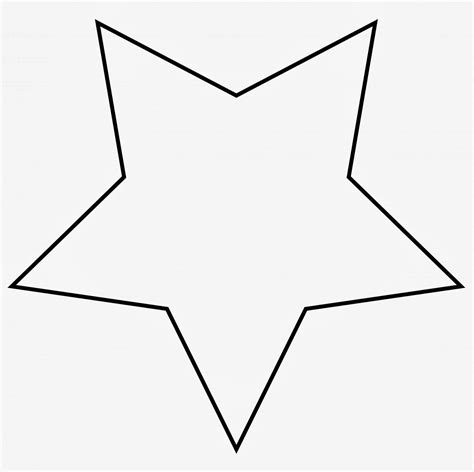pointed star clipart clipground