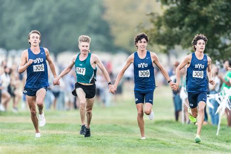 Thompson Twins On The Trail To The Top For Byu Men S Cross Country