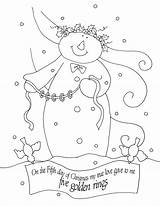 Stamps Digi Dearie Dolls Christmas Fifth Digital Unknown Pm Posted Choose Board Snowman sketch template