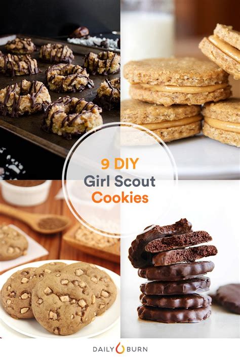 homemade girl scout cookie recipes life  dailyburn