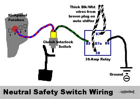 diagram ford aod neutral safety switch wiring diagram mydiagramonline