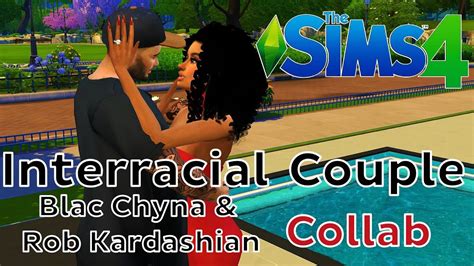 the sims 4 create a sim ~ interracial couples group collab blac