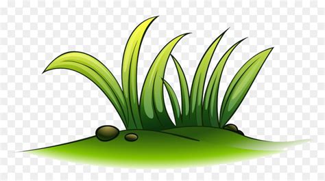 Clip Art A Plant Of Grass Transprent Cartoon Grass Clipart Png