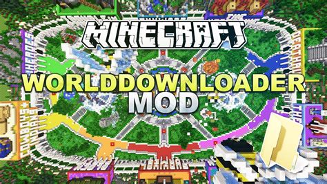 minecraft world downloader mod installation tutorial  youtube