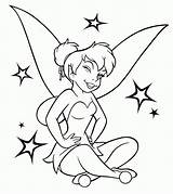 Tinkerbell Coloring Pages Printable Color Print Pdfs sketch template