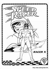 Speed Racer Coloring Pages Part Handcraftguide Popular Colorear Para Coloringhome sketch template