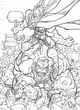 Hulk Bowden sketch template