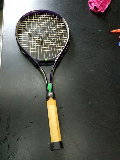 dunlop power master vibrotech tennis racquet sports equipment sports