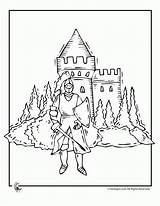 Coloring Knight Knights Pages Medieval Castles Kingdom Rock Boys Templar Popular Bible Feast Kids Coloringhome sketch template