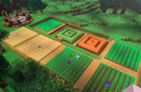 minecraft farm layout minecraft farm minecraft architecture