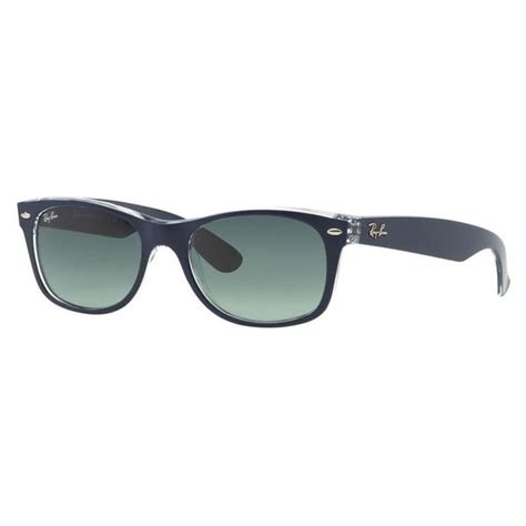 shop ray ban rb 2132 new wayfarer 6053 71 sunglasses black free