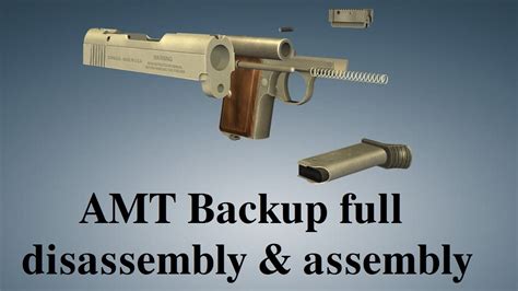 amt backup full disassembly assembly youtube