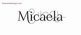 Luciano Name Micaela Designs Tattoo Decorated Lettering Freenamedesigns sketch template