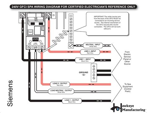 amp square  gfci breaker wiring diagram gallery wiring diagram sample