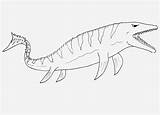 Mosasaurus Coloring Mosasaur Template Pages Getdrawings sketch template