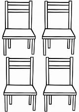 Chair Coloring Pages Print Chair7 sketch template