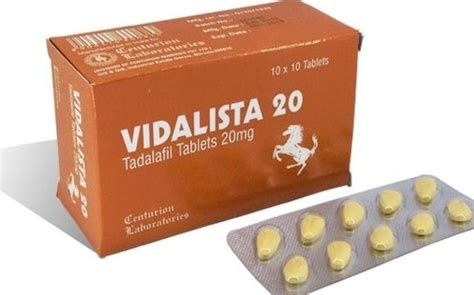 Buy Vidalista 20 Mg Tablets Tadalafil Online At Lowest Price