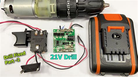 repair cordless electric drill switch  bms replacement