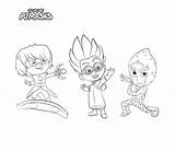 Pj Masks Coloring Pages Printables Party Mask Printable Print Max Birthday Clipart Romeo Color Pdf Library Pjmasks Getcolorings Colouring Para sketch template