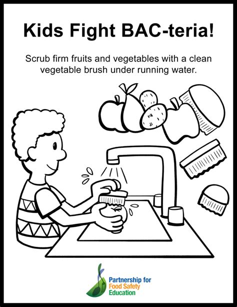 food safety education kids games activities fight bac