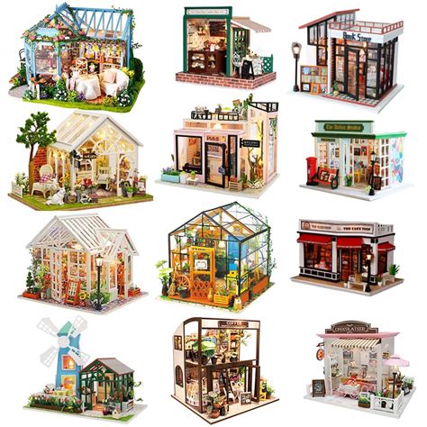 Cutebee Diy Dollhouse Miniature Kit With Furniture Handcraft House
