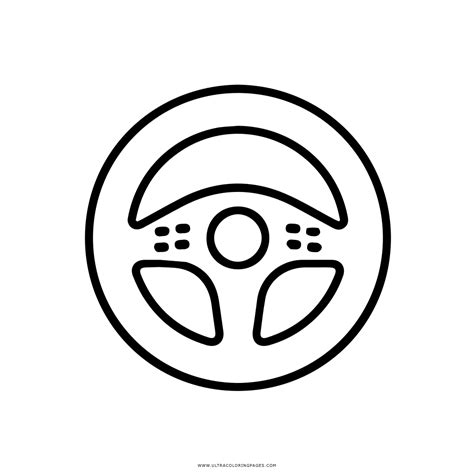 steering wheel coloring page ultra coloring pages