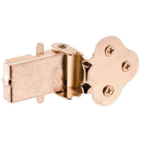 prime  brass plated double hung window flip latch    home depot