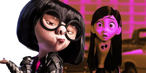 incredibles violet  ednas daughter theory explained