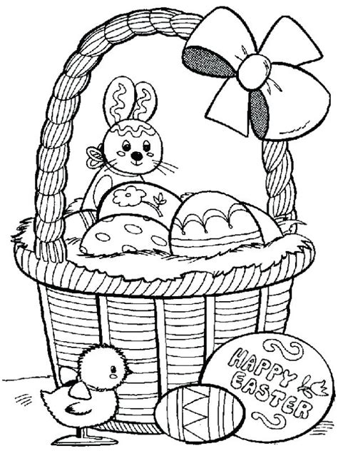 coloring pages  easter eggs  bunnies  getcoloringscom