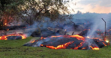 Hawaii Lava Flow Slow Motion Disaster May Come With
