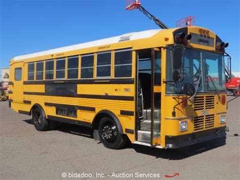 thomas built buses school bus  passenger cummins diesel auto bidadoo ebay