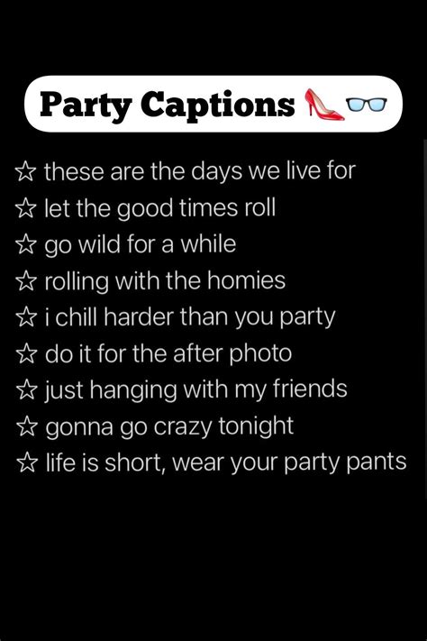 Party Captions Instagram – Artofit