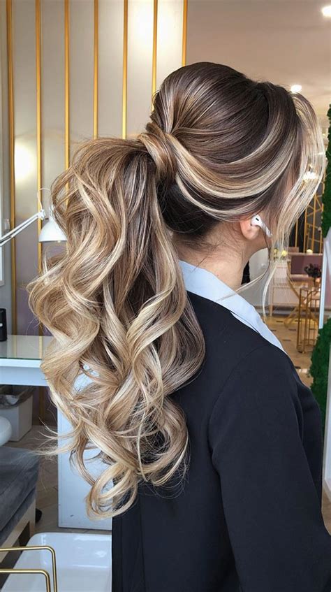 gorgeous ponytail hairstyle  complete    spring summer