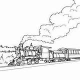 Pages Train Coloring Engine Steam Colouring Drawing Trains Color Landscape Speed Printable Old Colour Car Kids Rail Books Do High sketch template