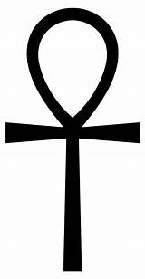 Ankh Artifact Wiccan Croce Ansata Chiave Sacro Significado sketch template